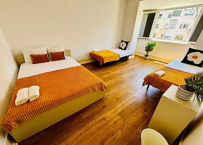 Luxury Ideal For Tourists, Ideal To Visit Lisbon! Vandrarhem *