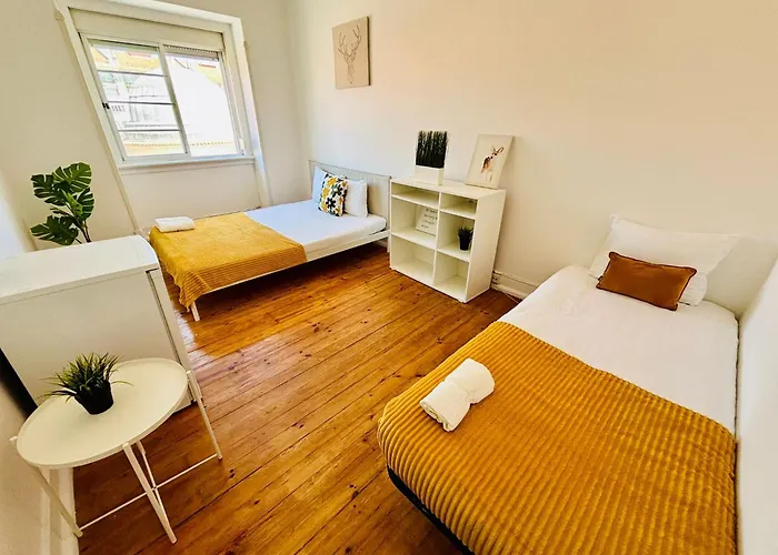 Vandrarhem Luxury Ideal For Tourists, Ideal To Visit Lisbon! Lisboa