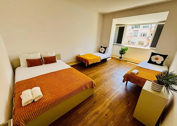 Luxury Ideal For Tourists, Ideal To Visit Lisbon! Vandrarhem Lisboa